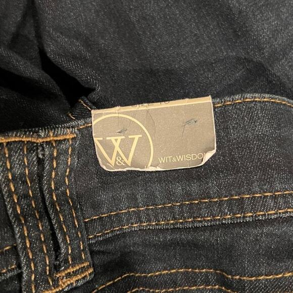 NWT Wit & Wisdom 'Ab'Solution Itty Bitty Bootcut Jeans Size 10 - Picture 7 of 9